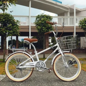 High School Women’s Light Road Bike for New Students Lady’s City Ride with Ordinary Pedal & Disc Brake Steel Fork