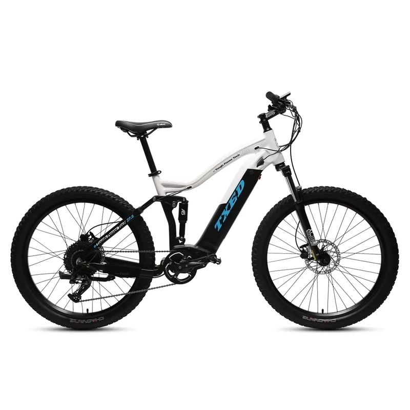 High Speed Ebike Full Suspension 500W Motor Mtb Electric Hybrid Bike 27.5'' Tire Electric Mountain Bike — LOONG BICYCLE B2B model