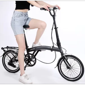 Hot Selling Bicycle Tri Folding Bike Factory Price Trifold Bike 16 Inch Aluminium Mountain Folding Bike 3 Speed