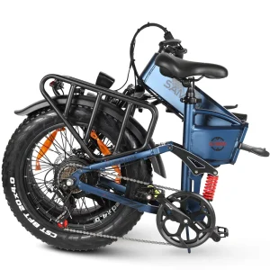 Hot-Selling EU Warehouse Electric Folding Bike 15ah Lithium Battery Power Supply Smart Electronic Type Fat City EBike