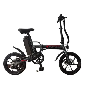 In Stock 250W Foldable Electric Bike 12 14 16 Inch E bike 25km h Mini E bicycle Folding City Ebike