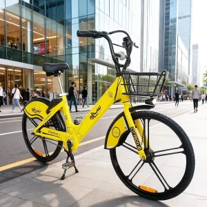 In Stock Aluminum Alloy Frame 36V 250W 10Ah Sharing Electric Bike Heavy Duty Sharing Mobility Ebike Branding for Urban Mobility