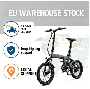 Italy Folding Electric Bike Electric Folding Mountain Bike Full Suspension Fat Tire High Hill Climbing Waterproof