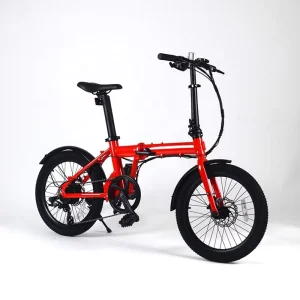 Japanese Vintage 7 Speed Aluminum Alloy Disc Brake Lightweight Electric Folding Mini Bike