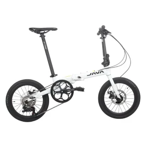 Java X2 Folding Bike 9S 20 Inch Easy to Carry Taking to Tube Fold up Heavy Rider UK Travel Bicycle BMX for Adults