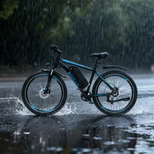 KOOLUX Brushless 26″ Electric City Mountain Bike for Adults 48V 15.6AH Lithium Battery 250W Hydraulic Disc Brakes Aluminum Alloy