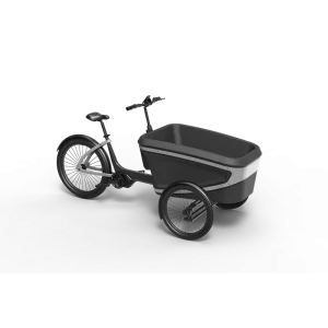 KUAKE Original Design Pedal Cargo Bike Ebike Fashion Electric Bicycle for Delivery Cargo Family Long Tail Electric Cargo Bike