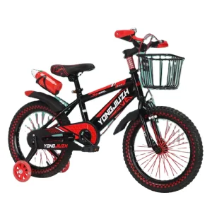 Kids 14 16 18 20 22 24 Inch Mountain Bike Boys Girls Disc Brake Single Speed High Carbon Steel Frame Full Shockingproof