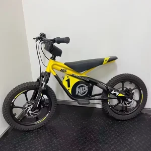 Kids 16″ Electric Mountain Bike 36V 5Ah 2 Speed Full Suspension Hydraulic Brake Racing & Outdoor Electric Kids Motorcycle