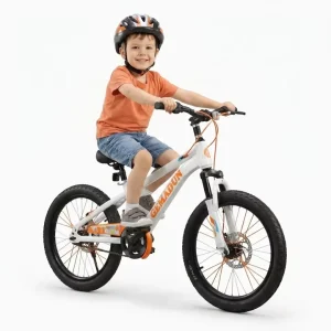 Kids Bicycle Single Speed Caliper Disc Brake Splice Color Spoke 2.125 Tire Kids Mountain Bike With Training Wheel