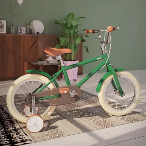 Kids Bike for 2-9 Years Old Boys Girls BMX Style Bicycles 12 14 16 18 Inch with Training Wheels, 18 Inch with Kickstand