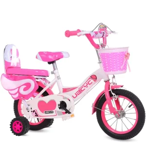 Kids’ Bikes Children Bicycles Kids Bike 14” 16” 18” 4 Wheel Single Speed Sports Bike for Boy’s Girls’s 3 to 8 Years Kids