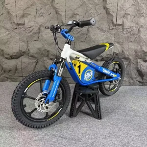 Kids Ebike High Speed Long Range Kids Racing Bicycle Full Suspension Frame Balance Electric Bike