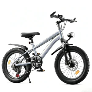 Kids MTB 18-20 Inch Mountain Bike Lightweight Frame Dual Disc Brake Suspension Fork Youth