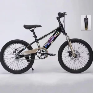 Kids’ Single Speed Mountain Bike 12 16 Inch Boys Girls Training Wheels Carbon Fiber Frame Dis brake 5 10 Years
