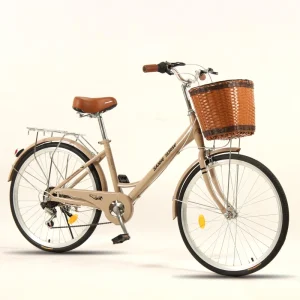 Ladies 24 26 Inch Bicycle Female Women City Bicycle Bike with Basket for Women