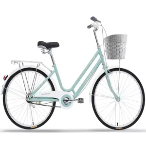 Ladies 24 26 Inch Retro Bicycle Female Women City Bicycle Bike with Basket for Women