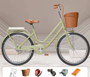 Ladies 24 26 Inch Retro Bicycle Women City Bike