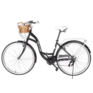 Ladies 24 26 Inch Retro Bicycle Young People Female Women City Bicycle Bicicleta Hibrida Classic Bike with for Women