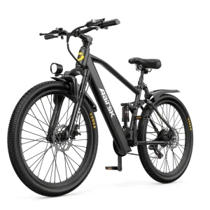 Lady GT900 26 Inch Electric Mountain Bike Brushless Stainless Steel Frame Front Suspension Double Disc Brake 21 Lithium 13AH