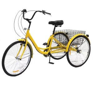 Large Women’s Three wheel Bicycle Front Loading Cargo Bike Tricycles