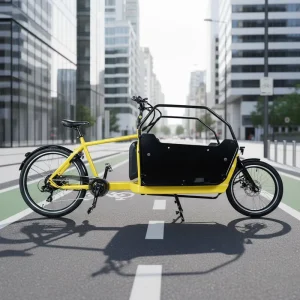 Last-Mile Electric Cargo Bike Haul 200kg Parcels Groceries 31-60km Range for Urban Delivery