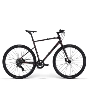 Light Shadow S100 Gravel Road Bike 8 Speed Straight Aluminum Alloy Flat Handlebar Hydraulic Disc Brakes All Terrain