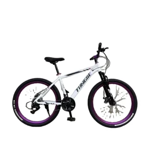 Lightweight Aluminum Frame 24 26 Inch Mountain Bicycle 21 Speed MTB Bike for Off Road Outdoor Cycling