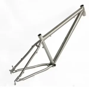 Lightweight CNC Machined Titanium Gr9 Bicycle Frame Strong Anti Corrosion Road MTB Racing Touring Custom Build Use