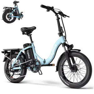 Lightweight Mini E-Bikes Folding 7-Speed Electric Street Bicycle Aluminum Frame 36V 15Ah Lithium Battery 250W Rear Hub Motor