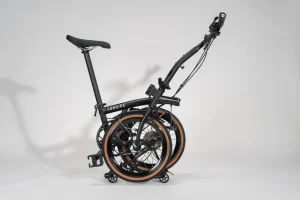 Litepro 16″ Mini Folding Bicycle 6 Speeds Tri Fold Frame Steel Aluminum Alloy Horizontal Handle Double Folding