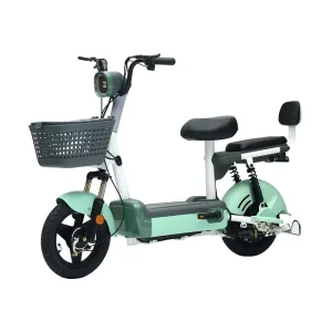 Lithium Battery City Scooter Ebike 350W 500W 48V 3-speed Brushless 14 Inch Adult Factory New Style