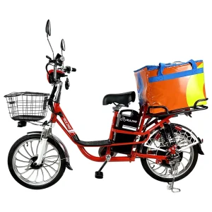 Lithium Battery Pizza Takeaway E Bike Long Range Last Mile Electric Bicycle for Delivery Cargo