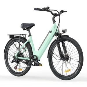 Long Range commuter City Road Moto Ebike 26 Inch 250w Urban E-bike 60km Women’s Electric Pedal Assist Bicycle UK Warehouse