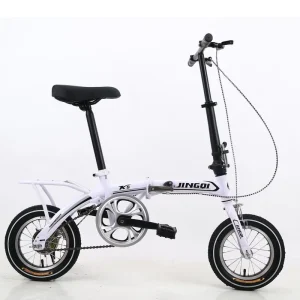 Low MOQ Compact Lightweight Portable City Travel Steel Fork Quick Folding Mini Folding Bike
