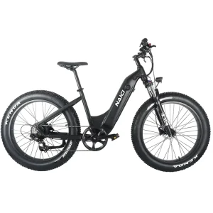 M1 Electric Mountain Bike with Magnesium Aluminum Alloy Frame Portable Lithium Batte… Special Color Edition Midnight Black