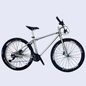 M1 Titanium Alloy 27 Speed Mountain Bike Hydraulic Disc Brake MTB OEM Factory Supplier