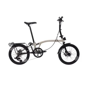 MINT 16 inch 7 speed T9D 349D Disc Brake Tri folding Bike MintPapts Steel S bar M BAR Aluminum Wheels 110kg Load Capacity