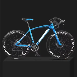 MTBGO 21 Speed 700C Steel Frame Racing Cycle Road Bike Shipping Bicycle for Young People