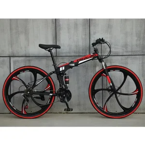 Manufacturer Customized 20 Inch Folding Gift Mountain Bike 6-Speed Snow Bicycle Men’s and Women’s Gift Bike