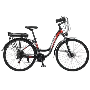 Manufacturer Direct Supply Langgeng Adult Electric Touring Mountain Bike Alloy Steel Frame 1 Speed Dual Mid Drive 36V Lithium