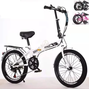 Manufacturer’s Direct Supply of 20 Inch Folding Variable Speed 6 Speed Folding Bicycles With Shock Absorption