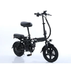 Manufactures New Model Lithium Battery 14inch Folding bar Electric Bike 350W Motor Bicicleta Electrica for Adults