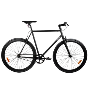 Matte Black Fixed Gear Bike Single Speed Urban Bicycle Stylish Track Bike