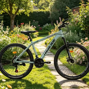 Men Mountain Bike Steel Body Disc Brake Outdoor Sports Cycling Bicycle for Adult Daily Commute