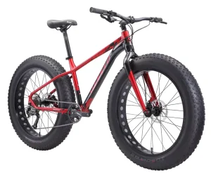 Men and Women Fat Tire Mountain Bike 26-Inch Wheels 4.9-Inch Wide Tires 9-Speed Adult Aluminium Fat Mountain Bike