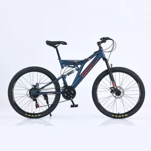 Men’s 29 Inch MTB Mountain Bike 21 Speed Disc Brakes Full Shockproof Frame Rear Carrier 120kg Load Capacity