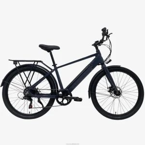 Men’s City Electric Bicycle 27.5 Inch Step Over MTB E-Bike 36V 10.4Ah Battery 32kmph Max Speed Shimano 7-Speed