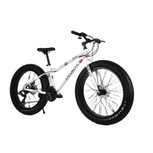 Men’s Full Suspension 26 Inch 27.5 Inch Mountain Bikes Aluminium Alloy Fat Tire with Double Disc Brake Steel Frame Snow Bike