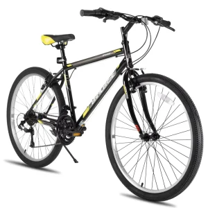 Men’s MTB 21-Speed Gear System Dual V-Brakes and Mudguards Protection High Carbon Steel 90% SKD